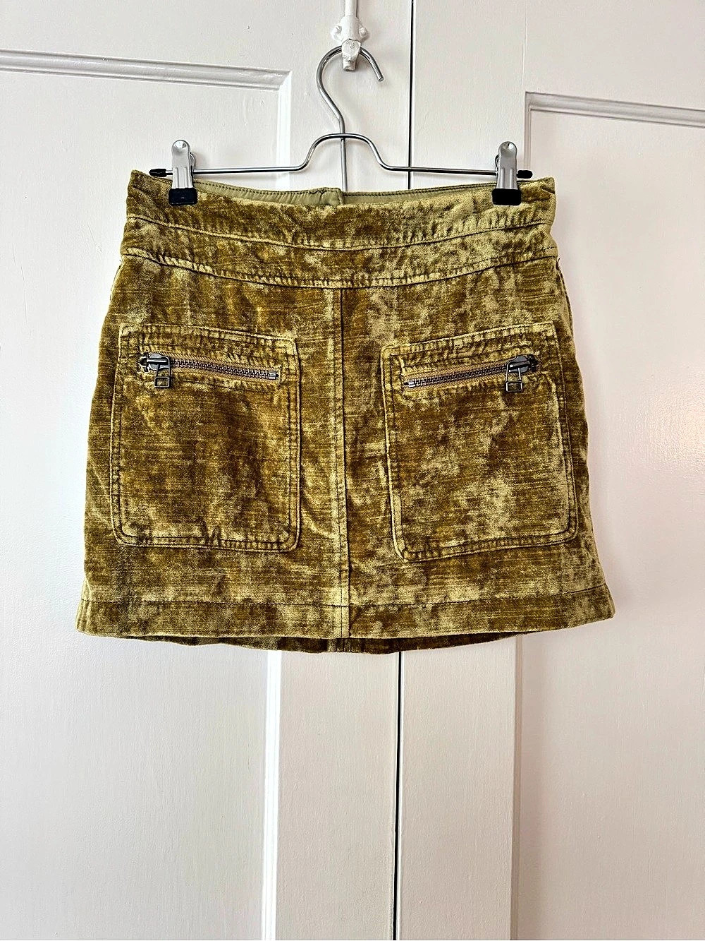 Free People – Velvet Mini Skirt New with Tags